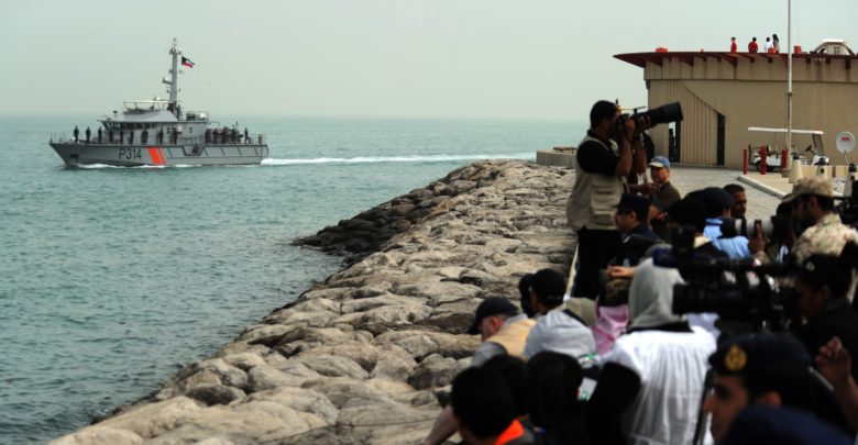 Kuwaiti fast patrol boat Marzoug