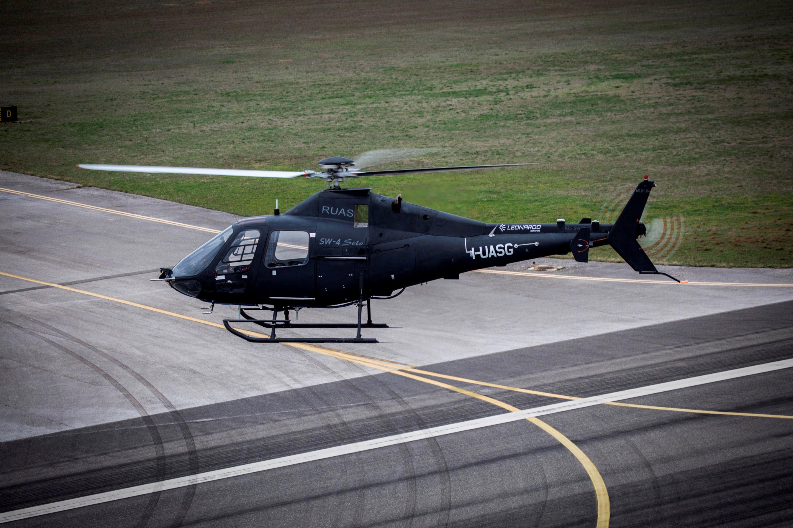 Leonardo's SW-4 Solo flies with no pilot on board