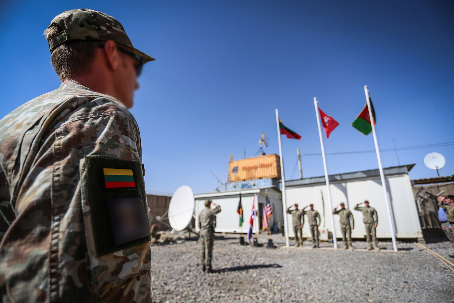 Lithuania troops in Afghanistan