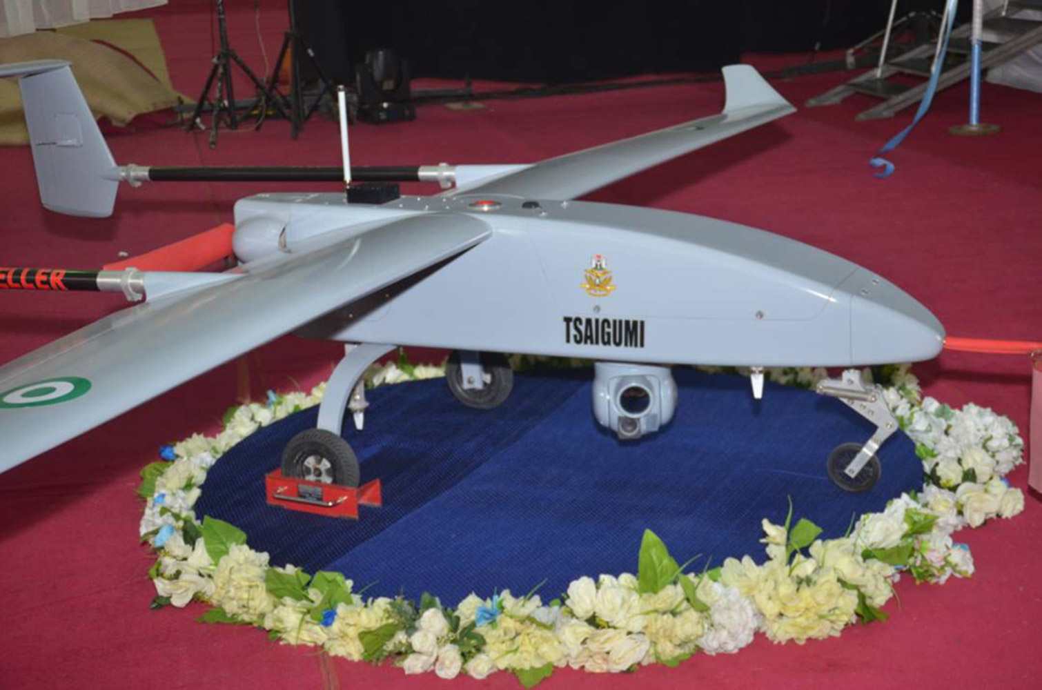 Nigeria Tsaigumi drone