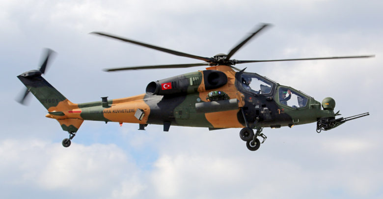T129 ATAK helicopter