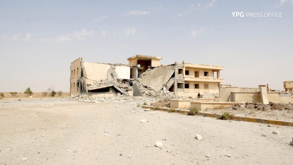Cotton ginnery east of Deir Ezzor