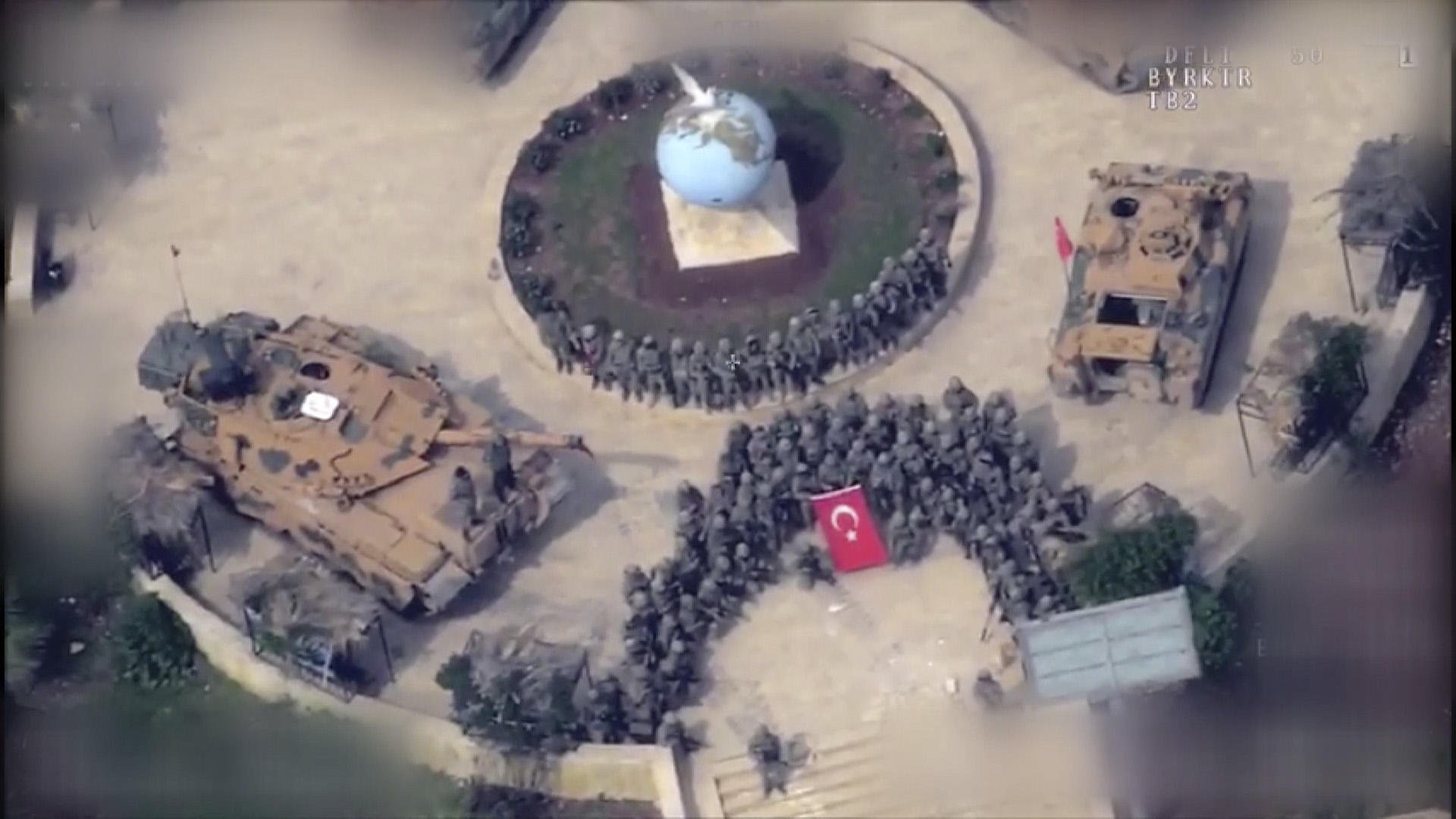 Turkish troops take control of Afrin