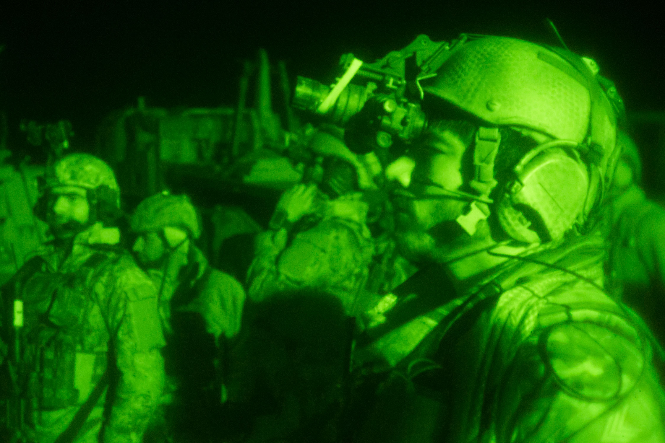 Afghan special operations forces in northern Afghanistan