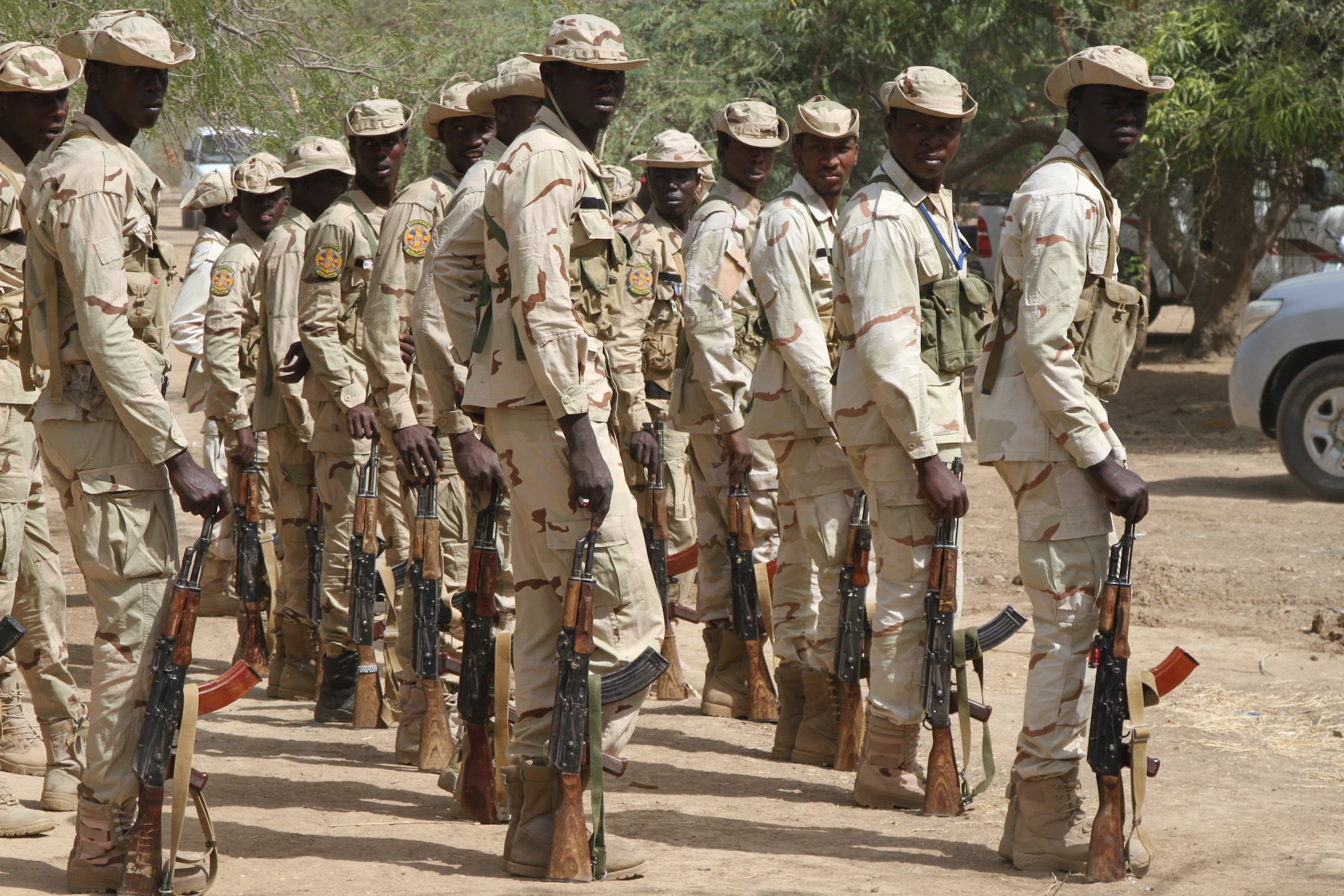 Chadian special forces at Exercise Flintlock 2017 in N'Djamena, Chad