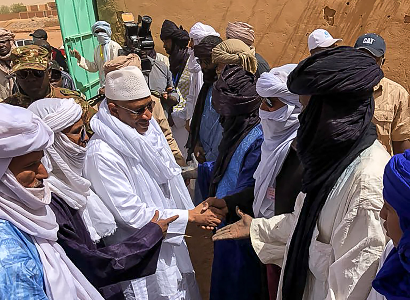Mali's Prime Minister Soumeylou Boubeye Maiga vists Kidal