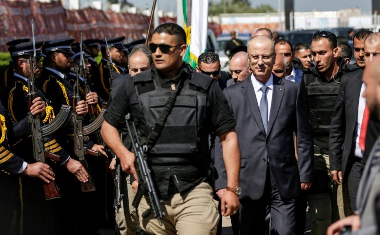 Palestinian Prime Minister Rami Hamdallah