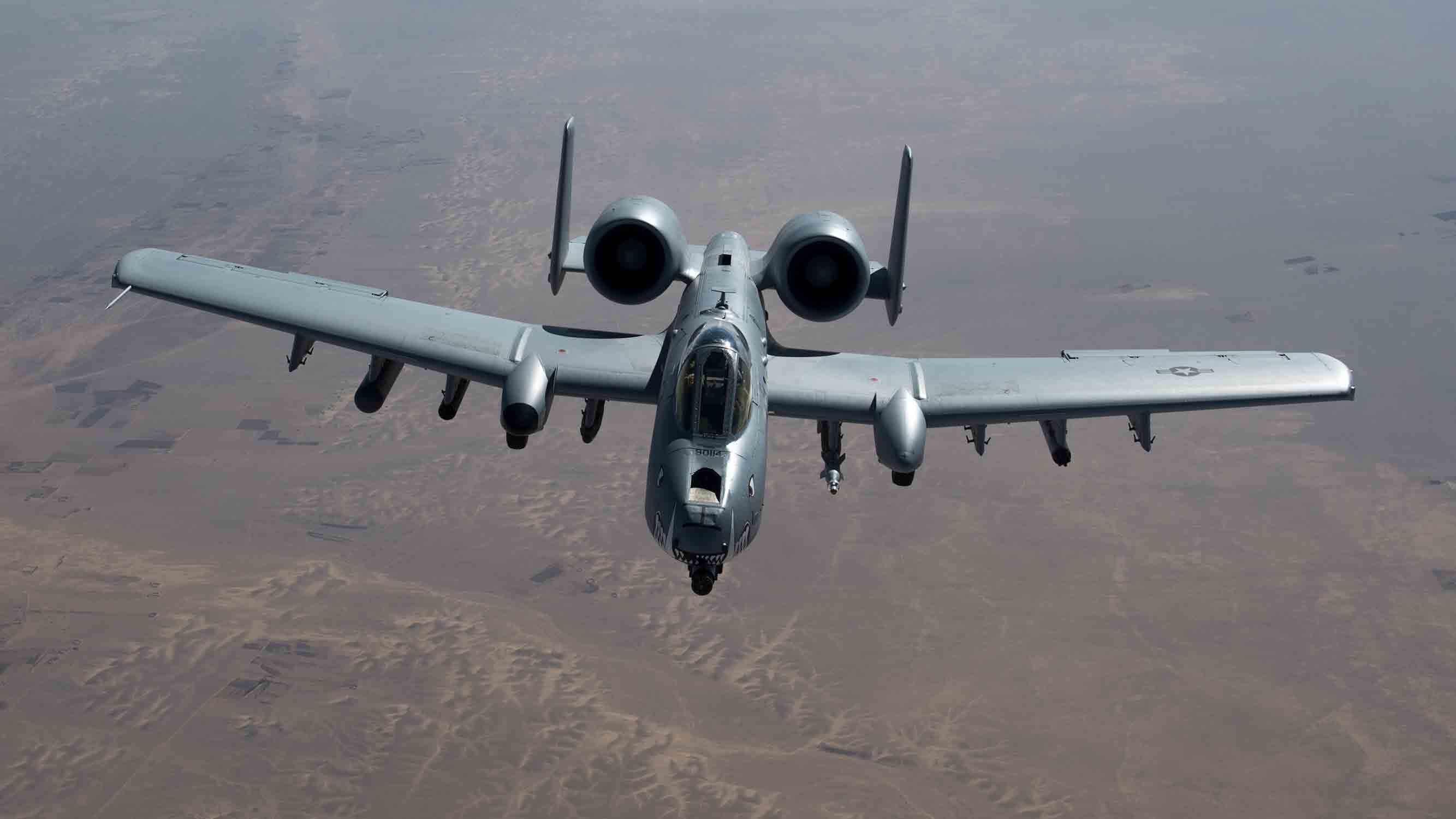 US Air Force A-10 over Afghanistan