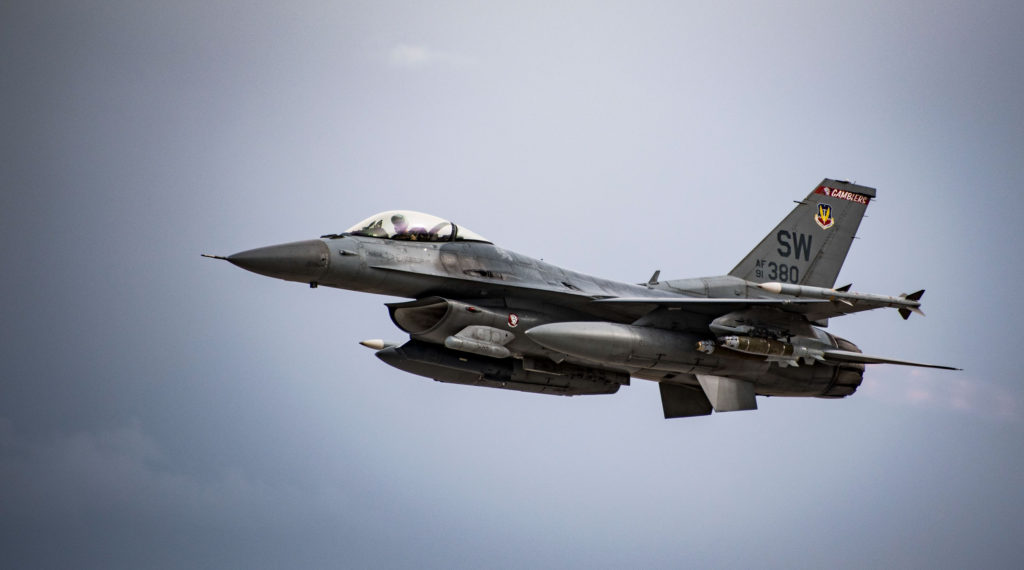 US Air Force F-16 in Afghanistan