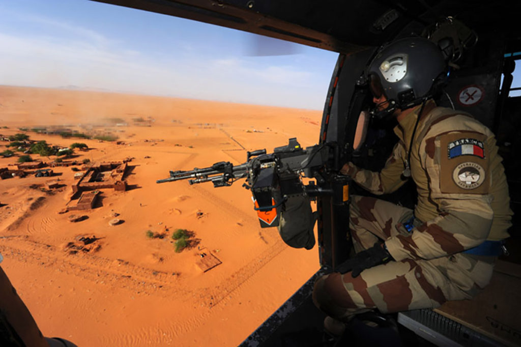 French soldier in Mali