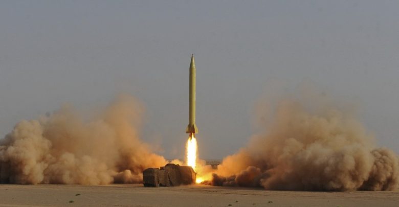 Iran tests a Shahab-3 medium-range ballistic missile