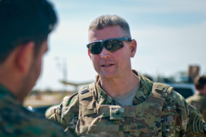 US Army Brigadier General Jonathan P. Braga, Coalition director of operations