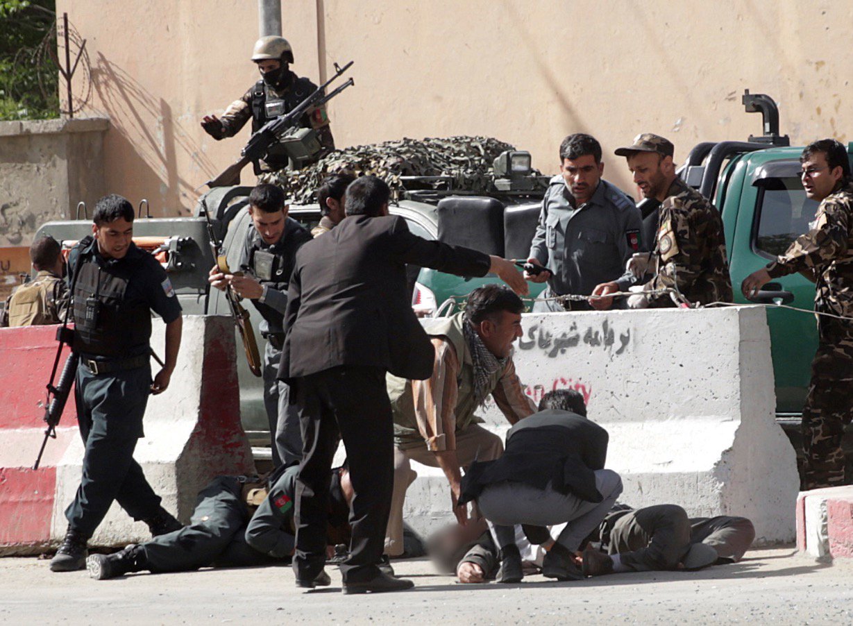 Suicide attack in Kabul, Afghanistan
