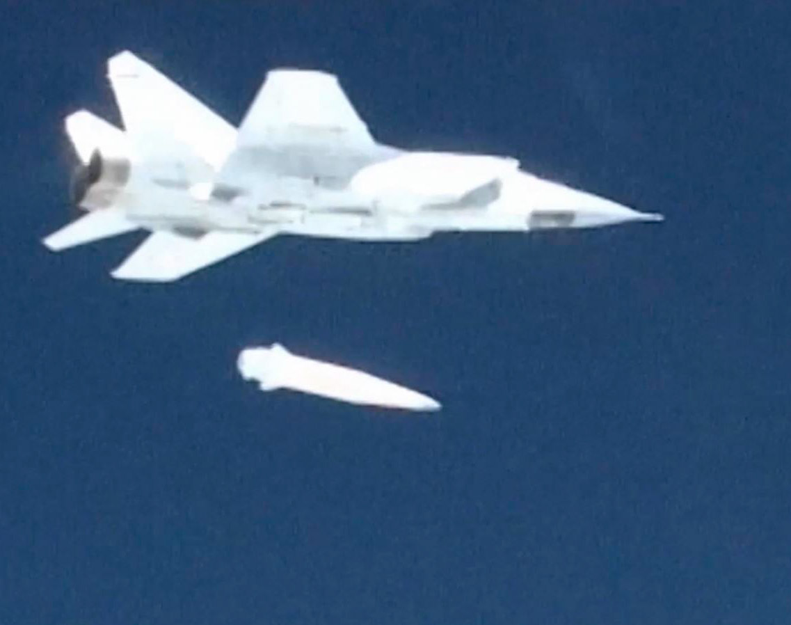 Kinzhal missile launch