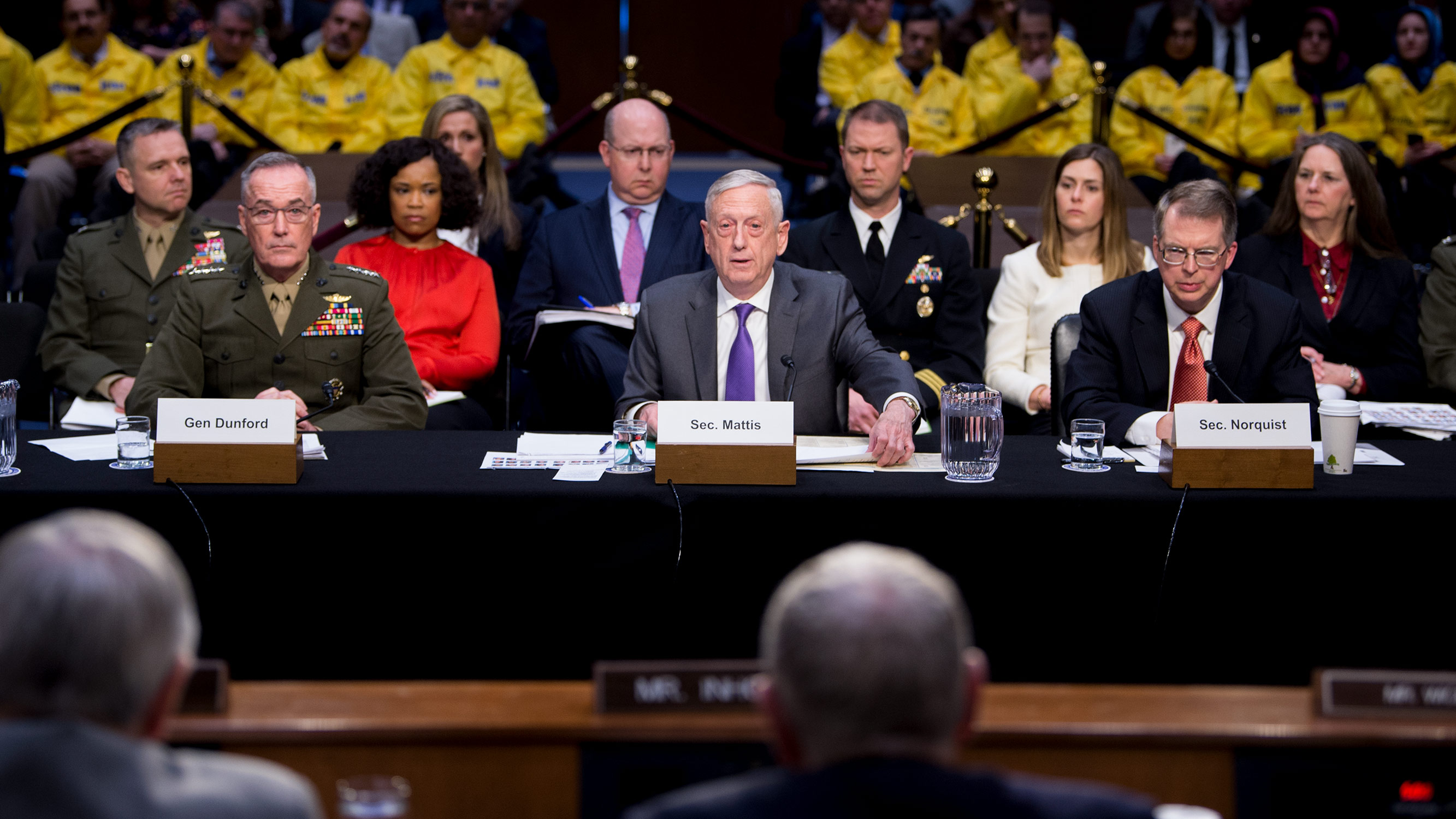 Mattis testifies at SASC hearing