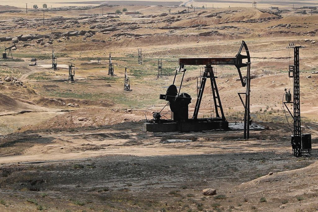 Syria oil field