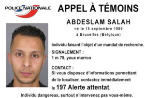 Saleh Abdeslam wanted notice
