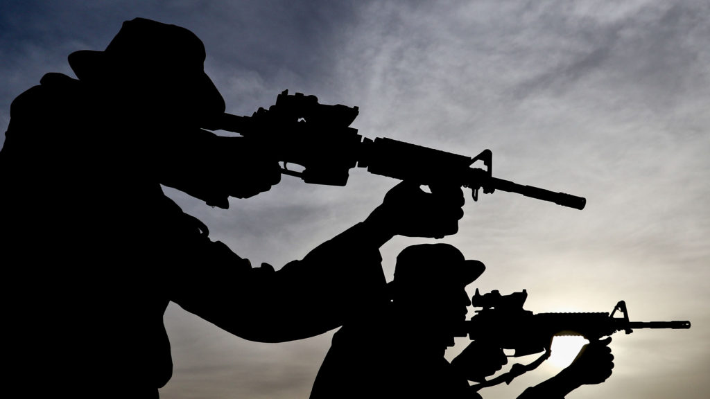 Senegal soldiers training in the Sahel
