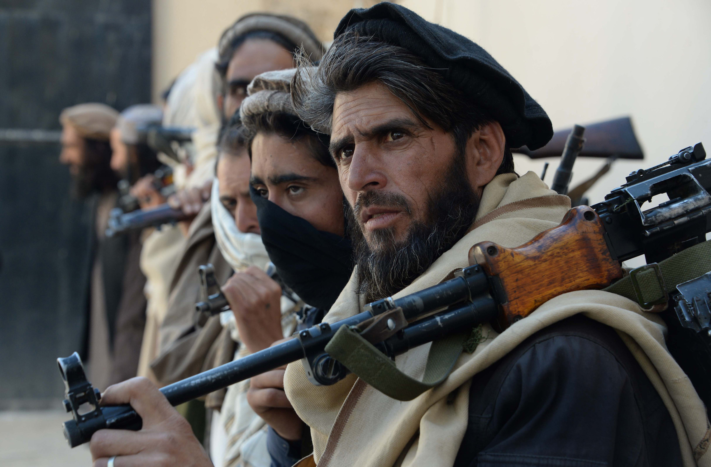 Former Afghan Taliban fighters