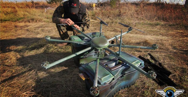 Aerorozvidka drone operator
