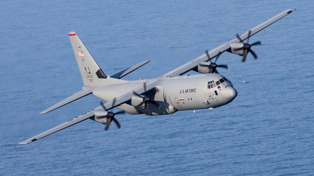 US Air Force C-130J Super Hercules