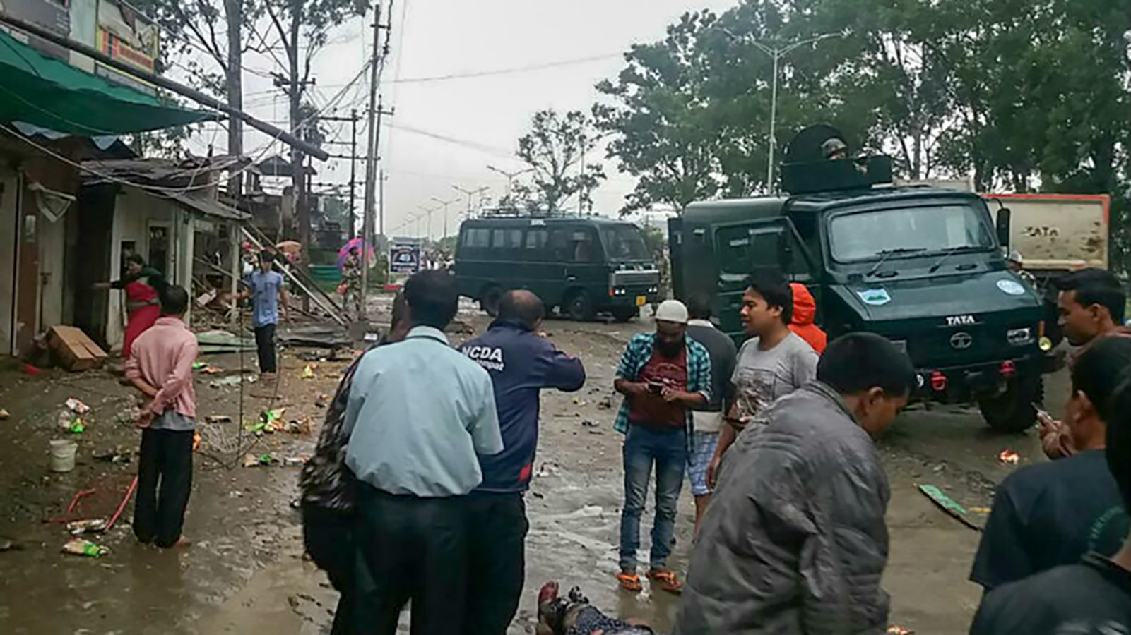Explosion Manipur, India