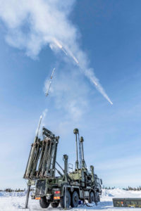 Land Ceptor air defense missile