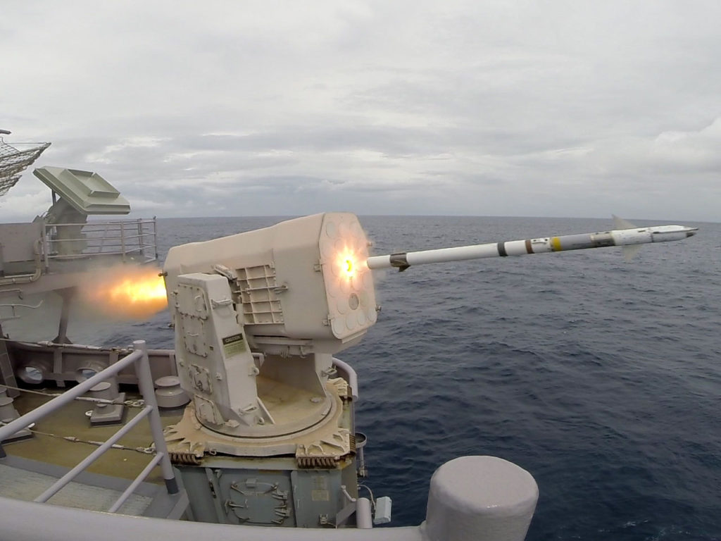 Mk-31 Rolling Airframe Missile Launcher
