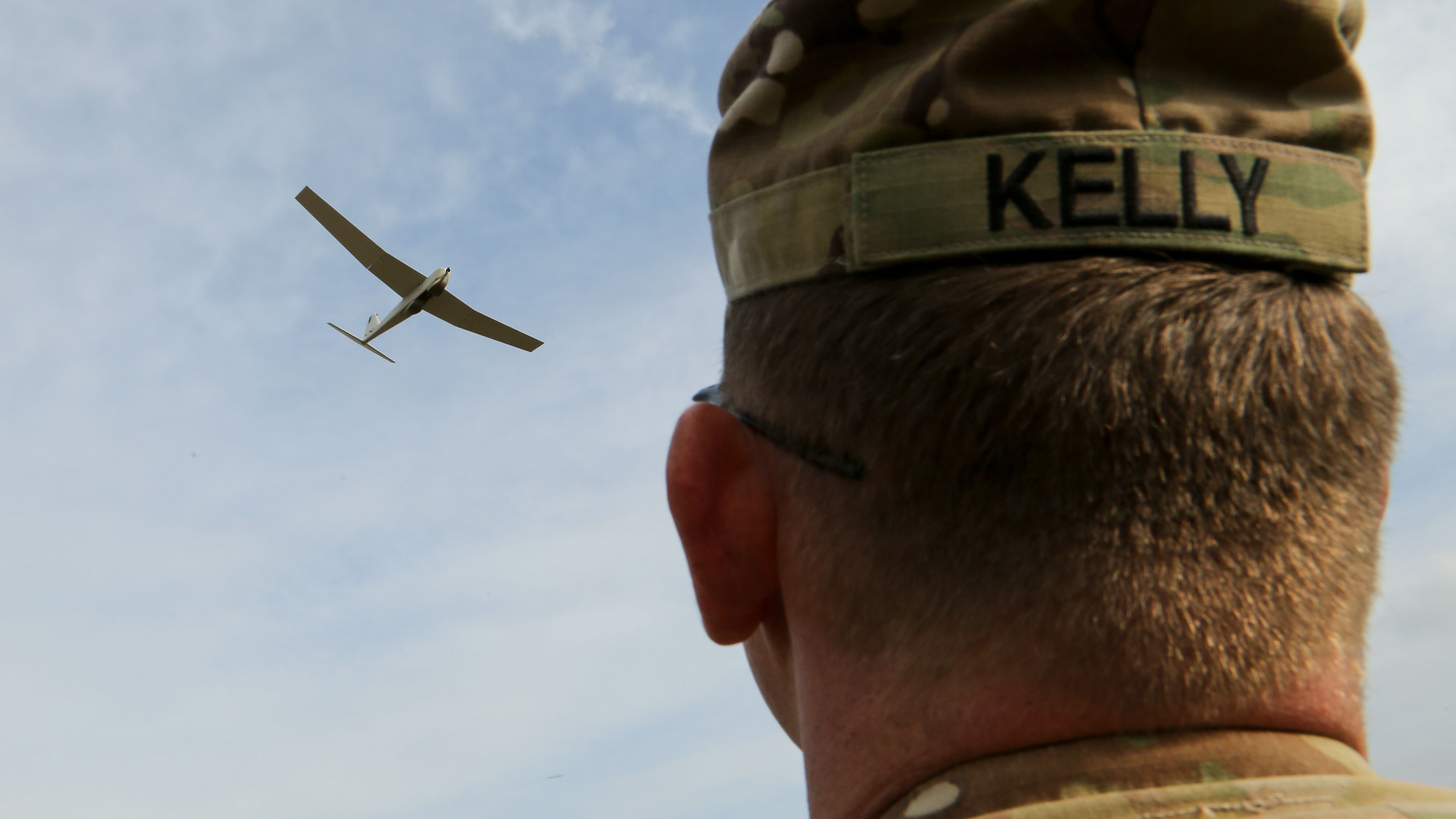 Landing an RQ-20 Puma UAV