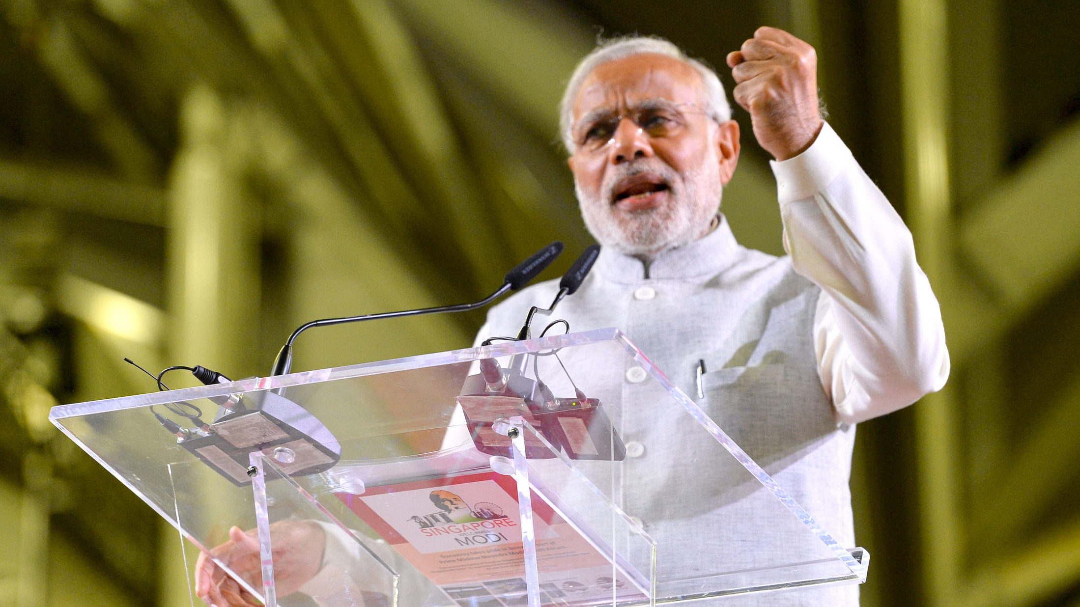 Narendra Modi in Singapore