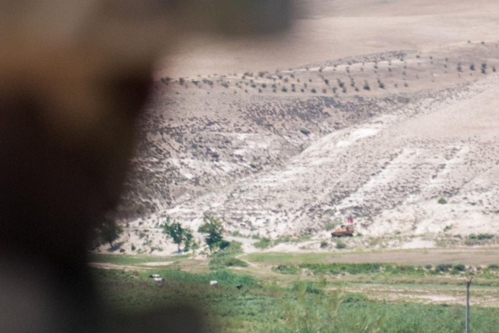 US Forces patrol Near Manbij, Syria
