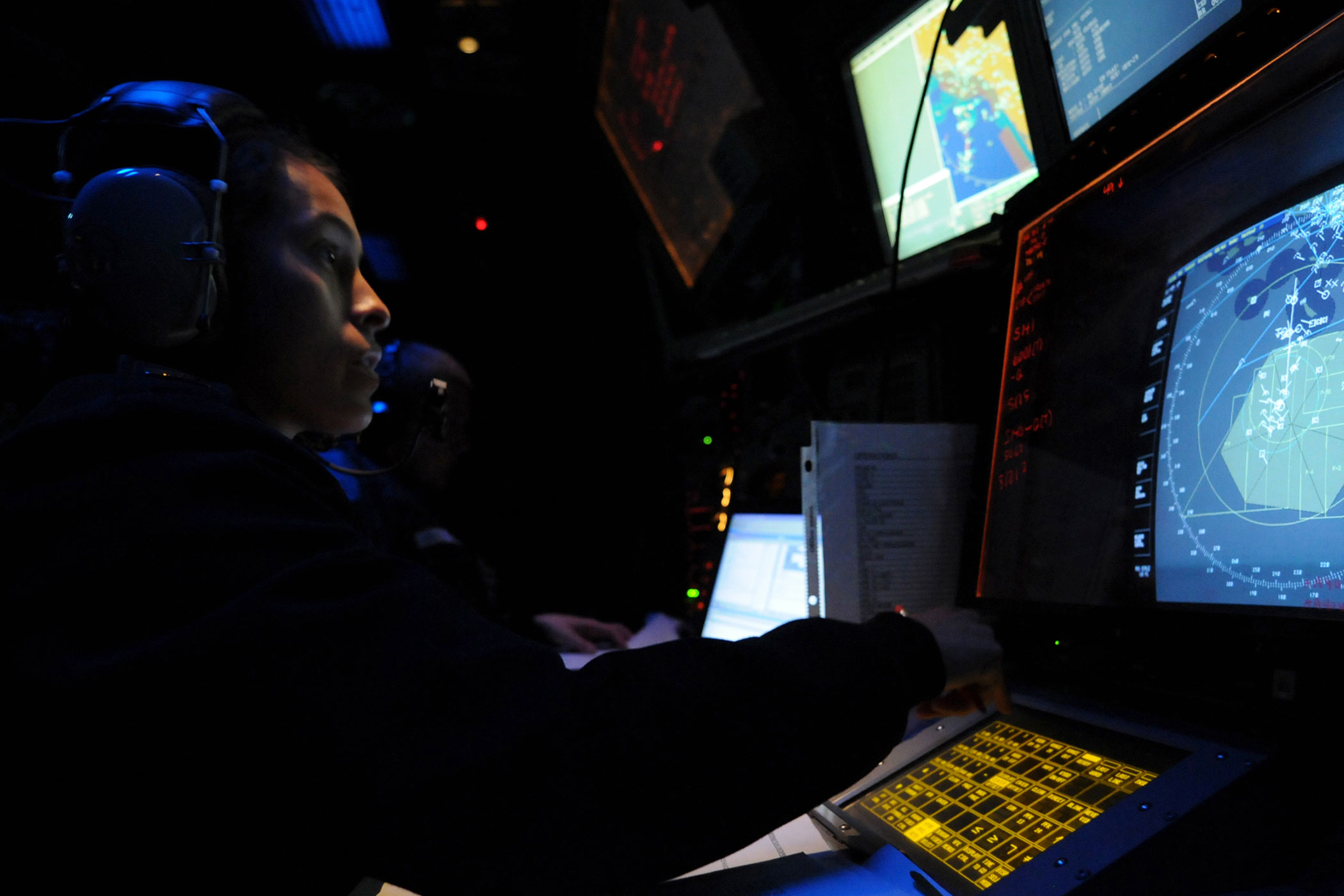 USS Cape St. George monitoring station