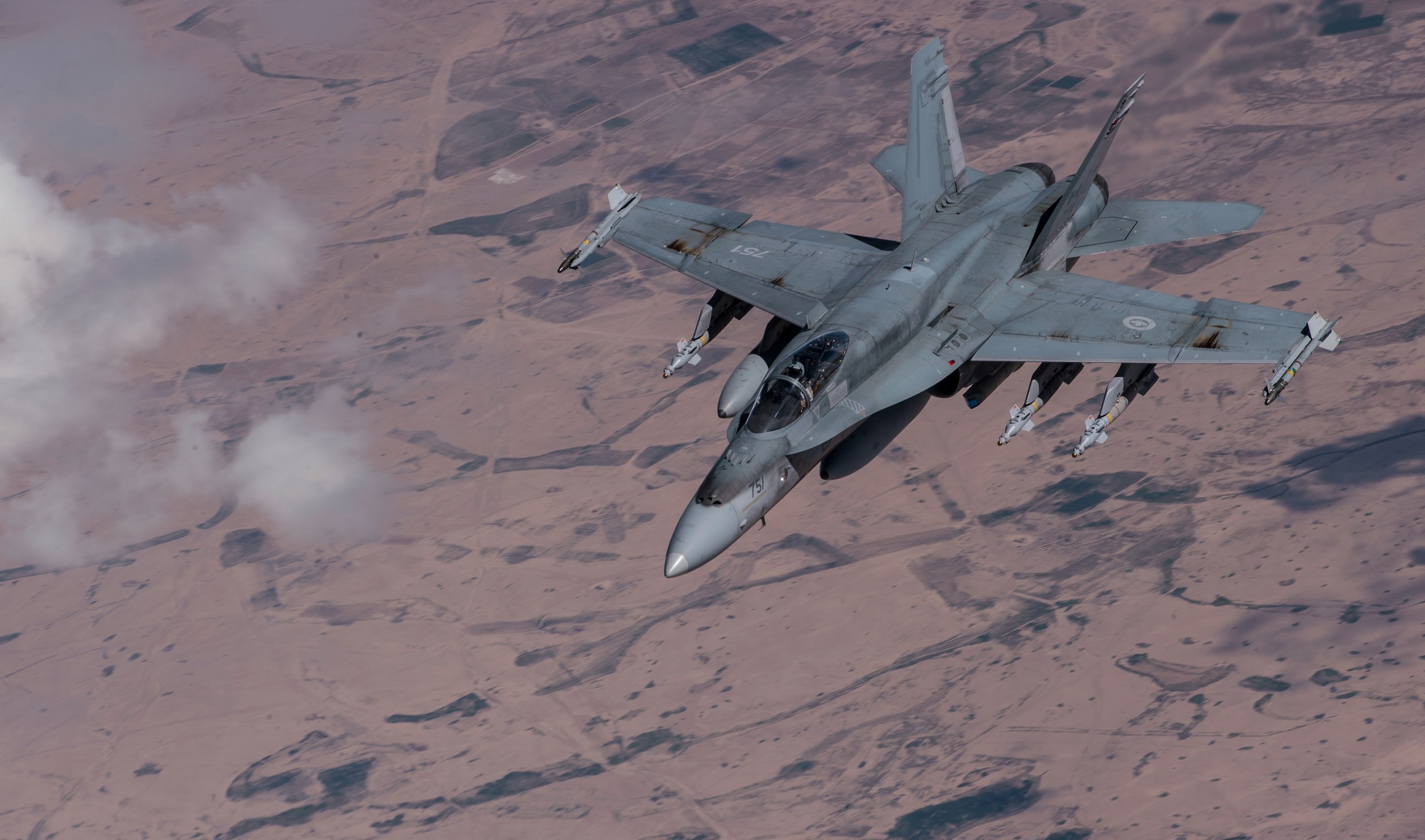 Canada Air Force F-18 Iraq