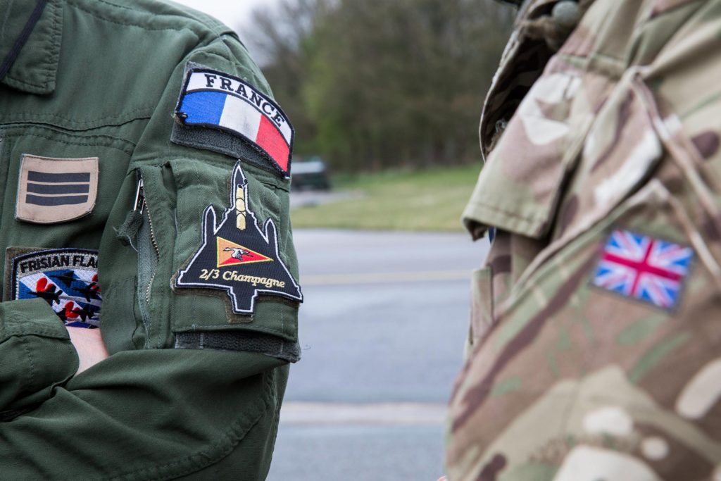 France and British aircrew