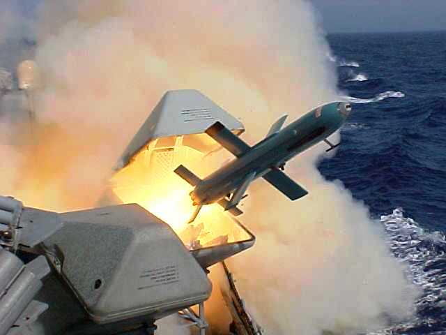 Gabriel missile launch