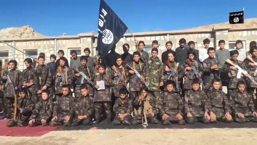 Children recruited by Islamic State-Khorasan Province (ISKP) in Afghanistan's Jowzjan province
