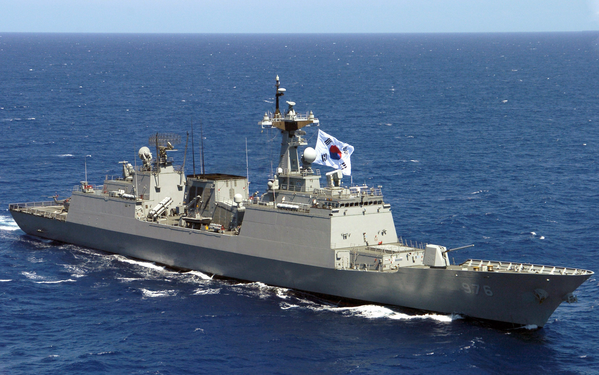 South Korean destroyer Munmu the Great