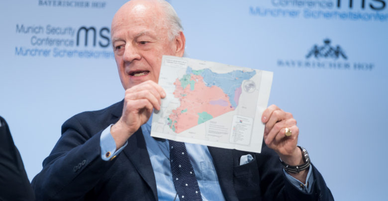 UN Syria envoy Staffan de Mistura