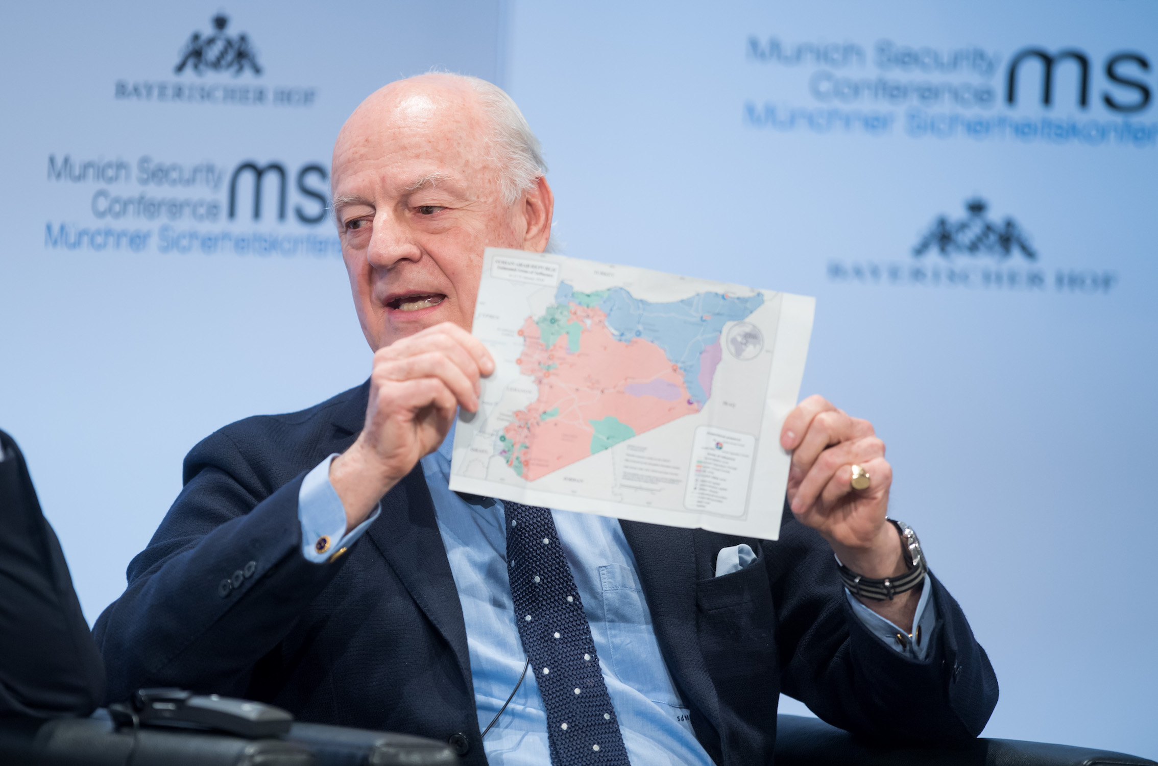 UN Syria envoy Staffan de Mistura