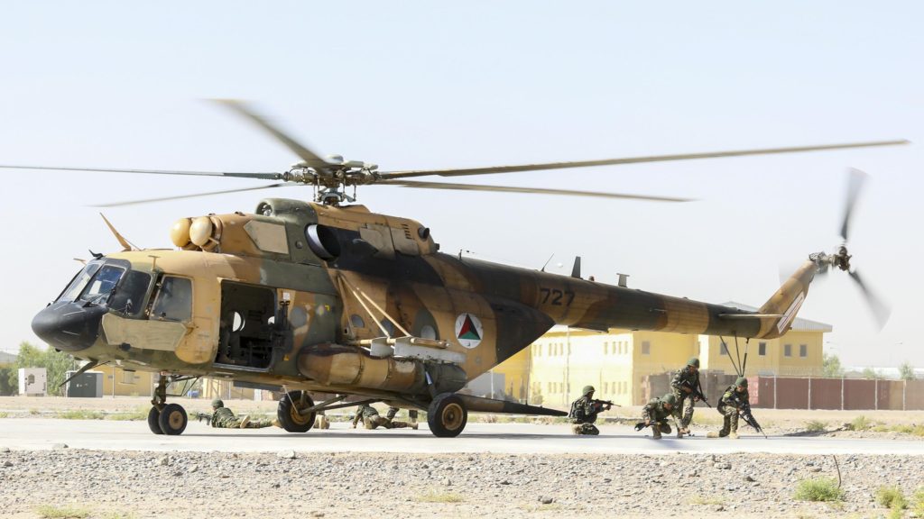 Afghan Air Force Mi-17 helicopter