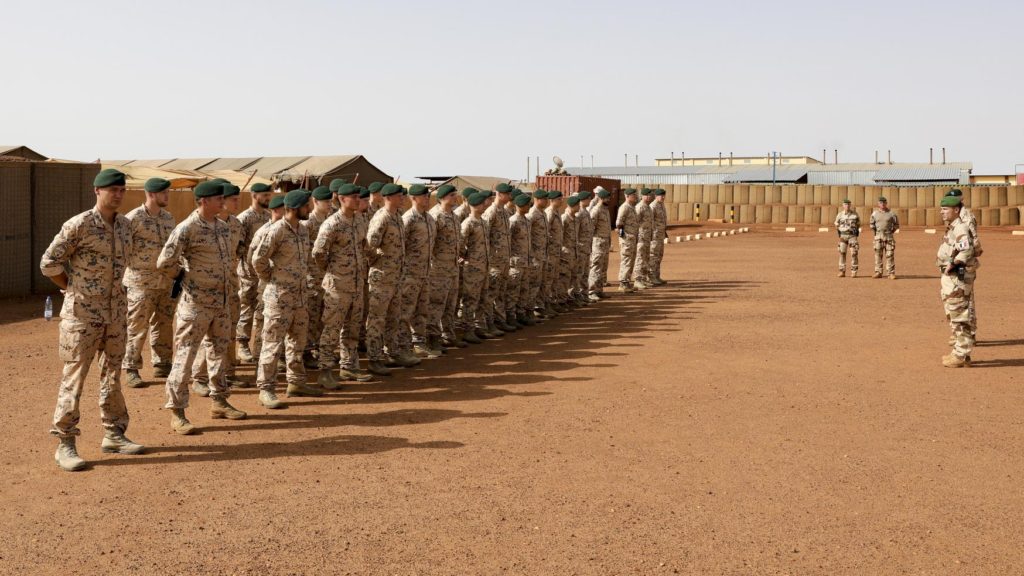 Estonian troops in Mali