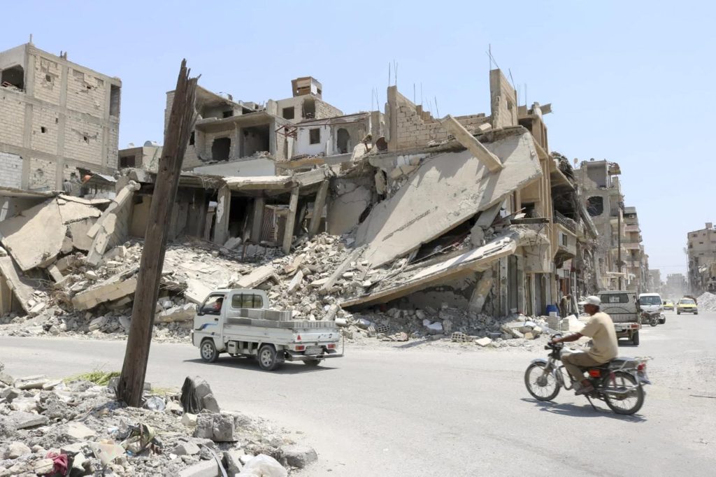 Raqqa, Syria building