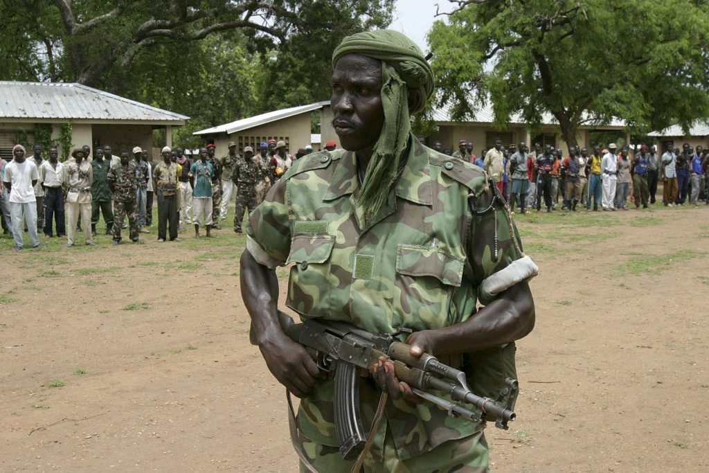 Central African Republic ex-Seleka militia member