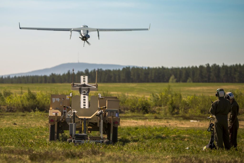 RQ-21A Blackjack drone launch