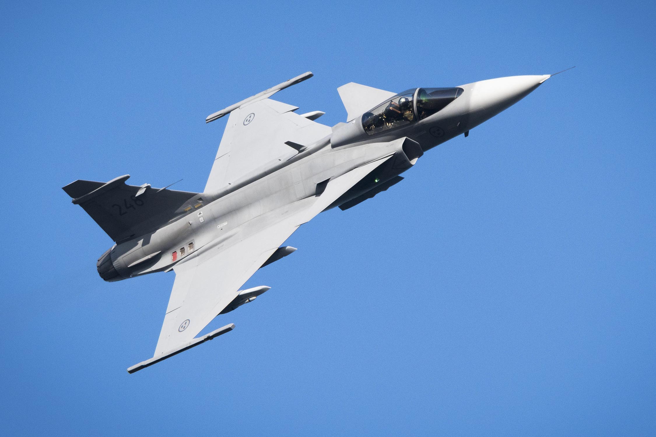 Saab Gripen fighter jet