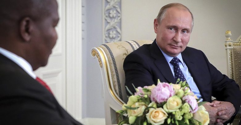 Touadera meets Putin