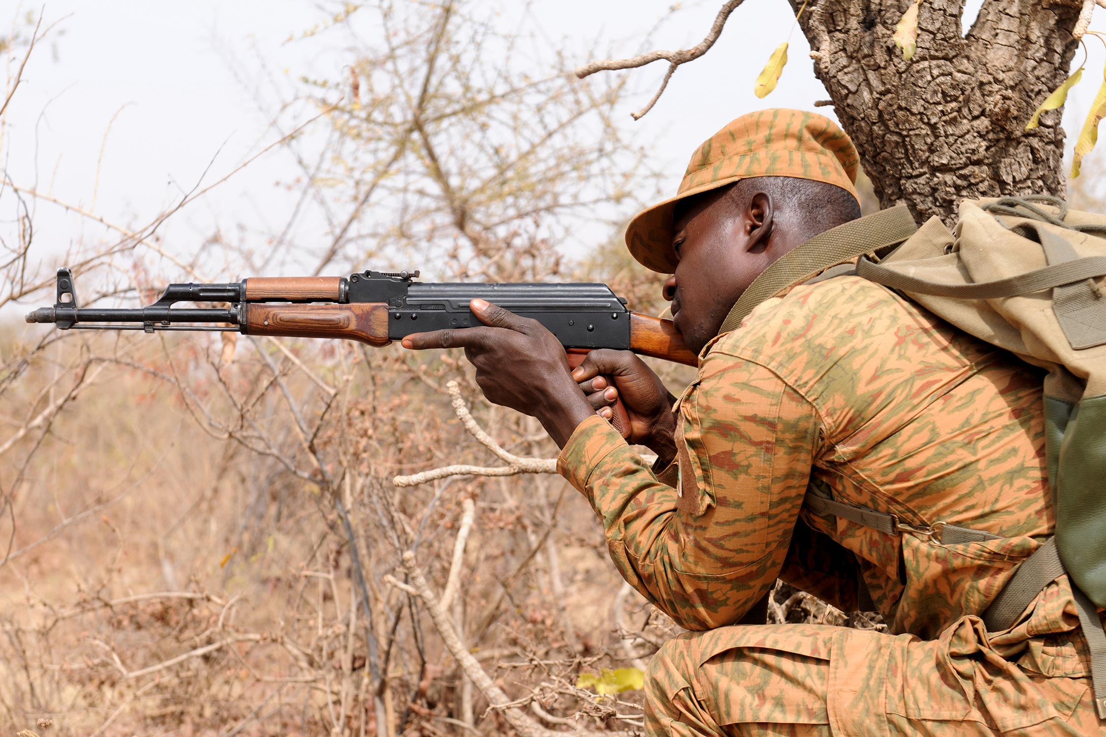 Burkina Faso soldier