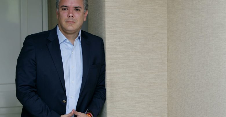 Colombia president Ivan Duque