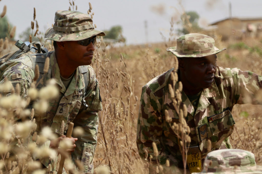 US Army Trains Nigeria Infantry