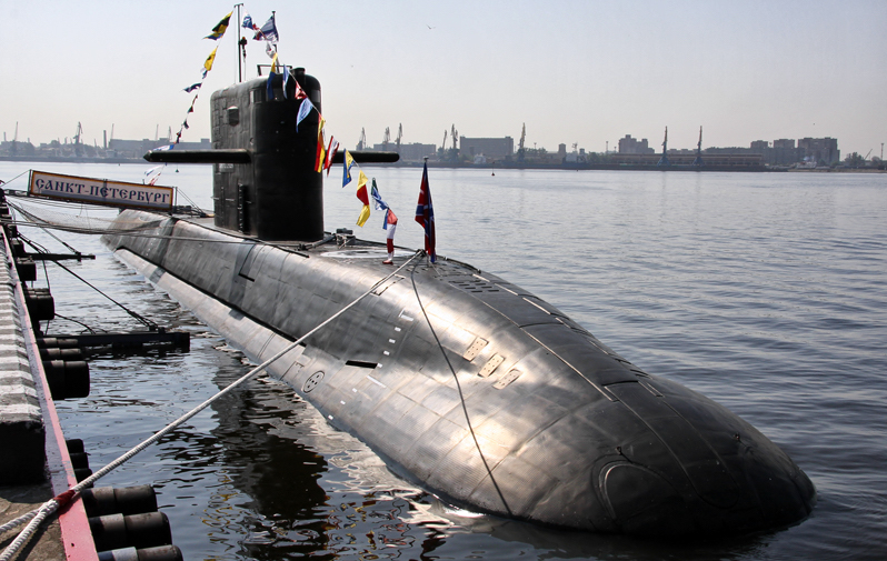 Russian Navy Lada class diesel-electric submarine